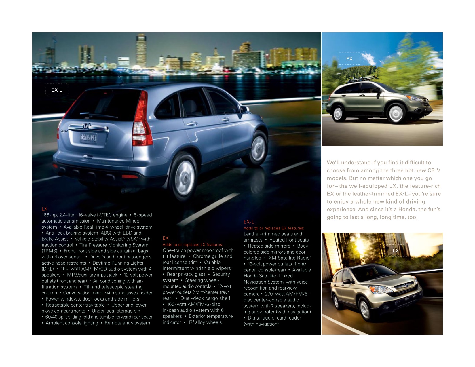 2007 Honda CR-V Brochure Page 7